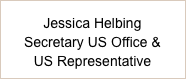Jessica Helbing
Secretary US Office & US Representative

